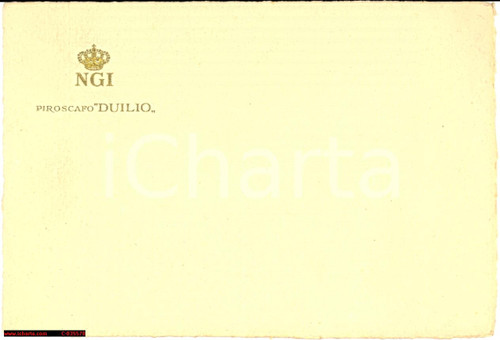 1925 Transatlantico CAIO DUILIO cartoncino intest. 1925 Transatlantico CAIO DUILIO cartoncino intest.